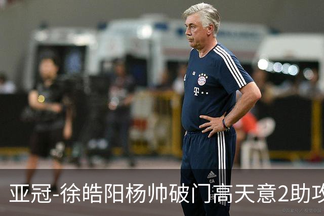 亚冠-徐皓阳杨帅破门高天意2助攻 申花2-1淡滨尼流浪者